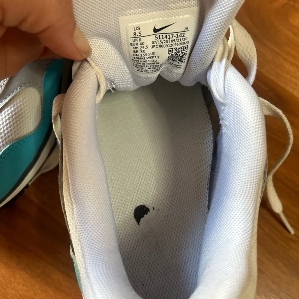 Nike White and Blue Modern sneakers